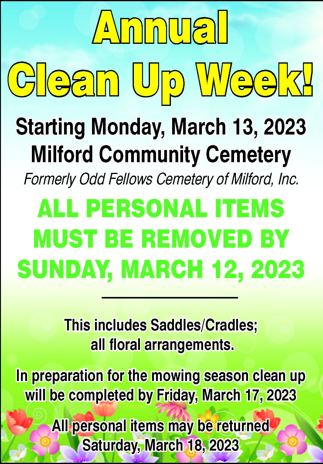 2023 Cemetery Cleanup